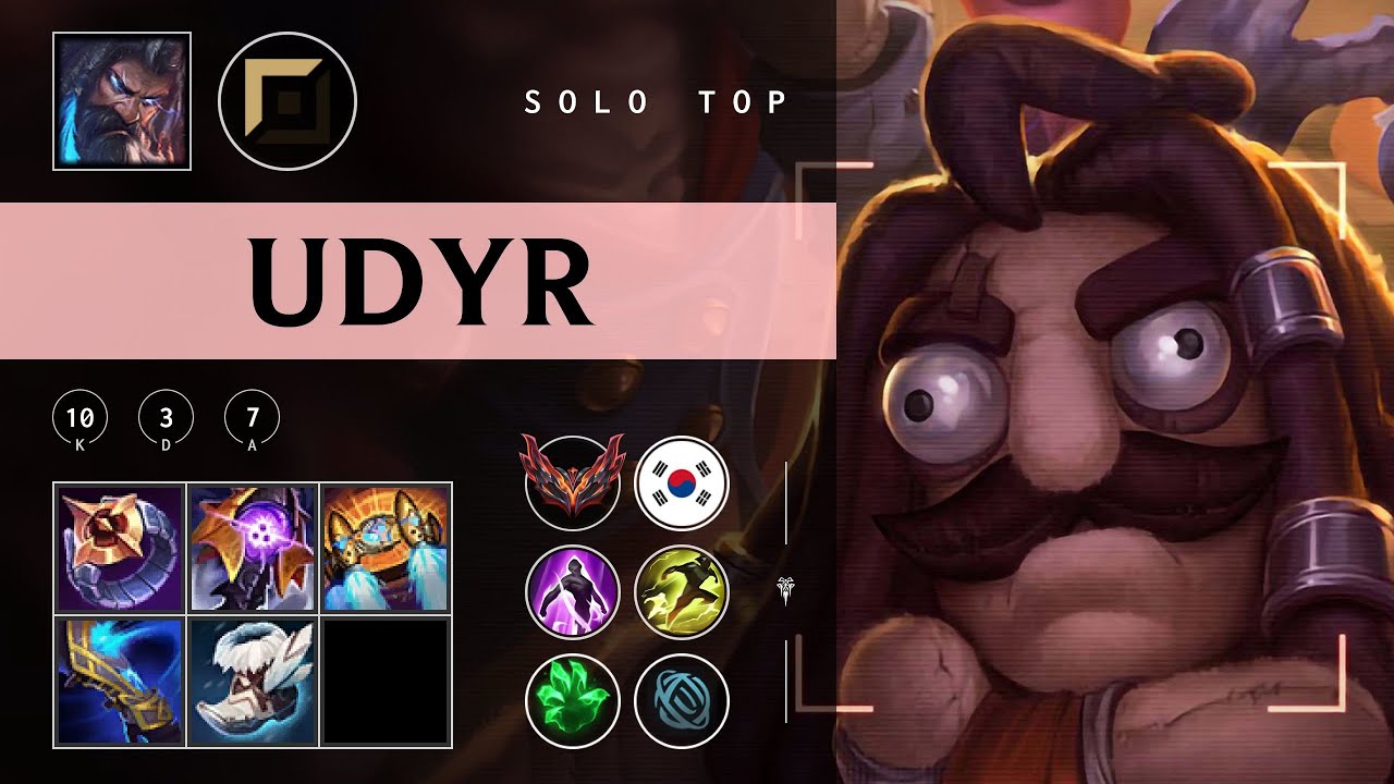 Udyr Top vs Rumble - KR Grandmaster Patch 25.24