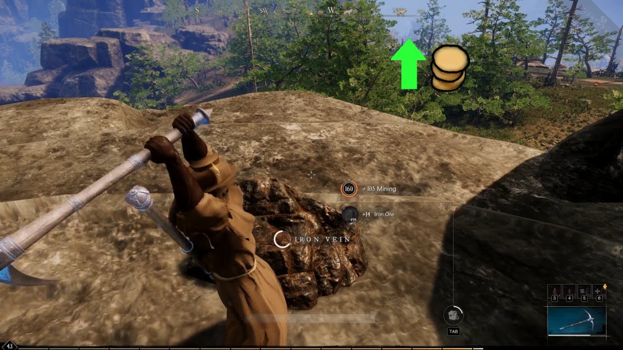 Iron Ore Powermining Guide for New World - Leveling and Gold Making (5k+ Ore, 6k+ Gold p/h)