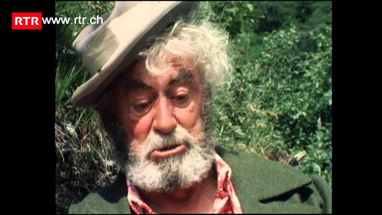 Purtret da Zarli Carigiet (Svizra Rumantscha dals 13-11-1977) I RTR Archiv