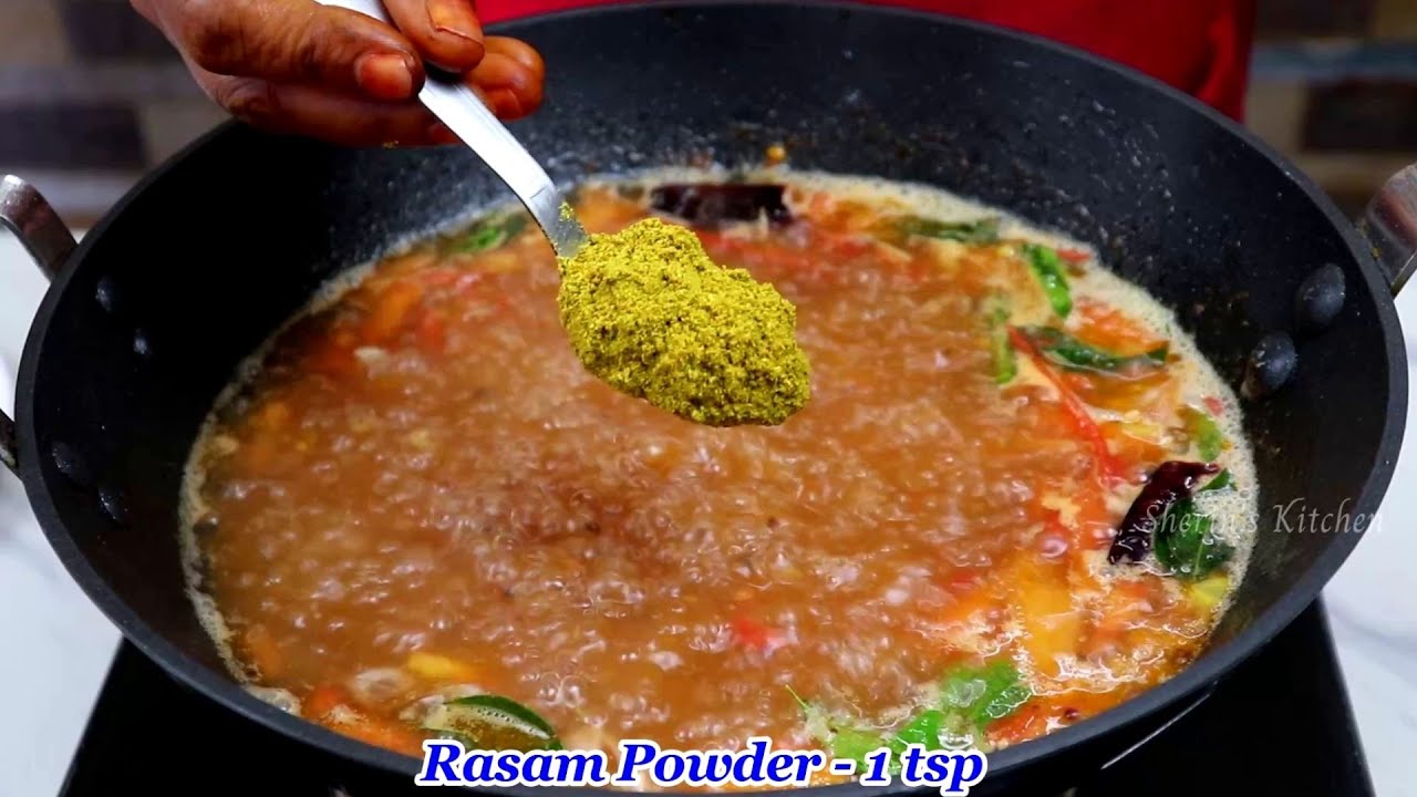 ரசம் பொடி இப்படி செய்து ரசம் வச்சா ஹோட்டல் போல  சுவையில் வீடே மணக்கும் | rasam powder in tamil