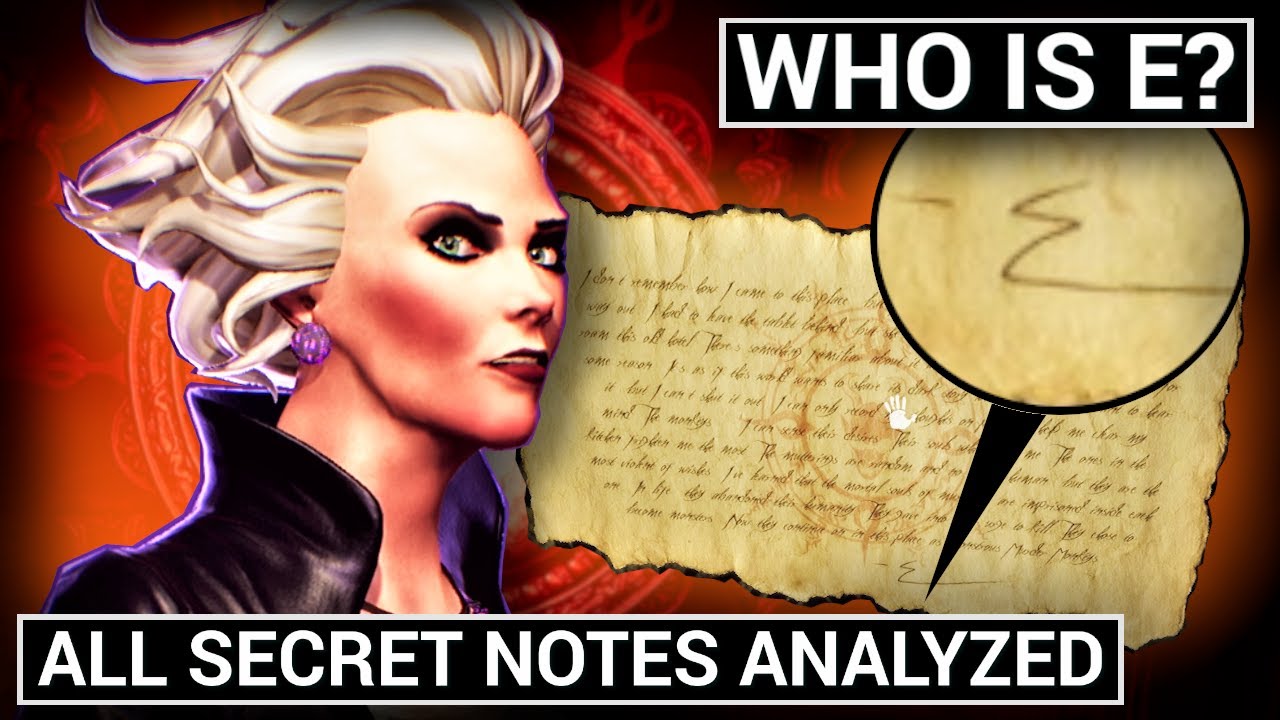 Who is 'E' and What is Her Story? (Dark Deception Theory / Secret Note Analysis)
