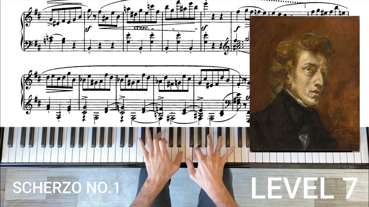 7 LEVELS OF CHOPIN - 7 GENRES - 7 MINUTES - By Sebastien Dupuis