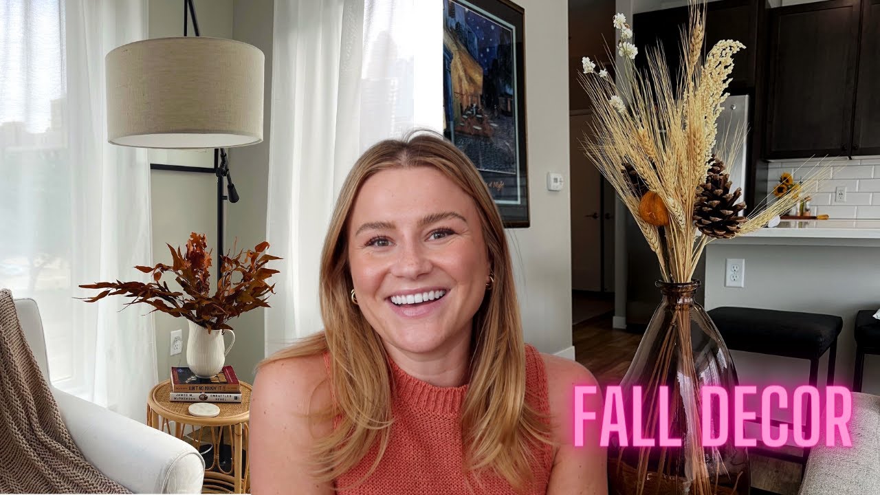 Let's DECORATE FOR FALL + Decor Styling Tips