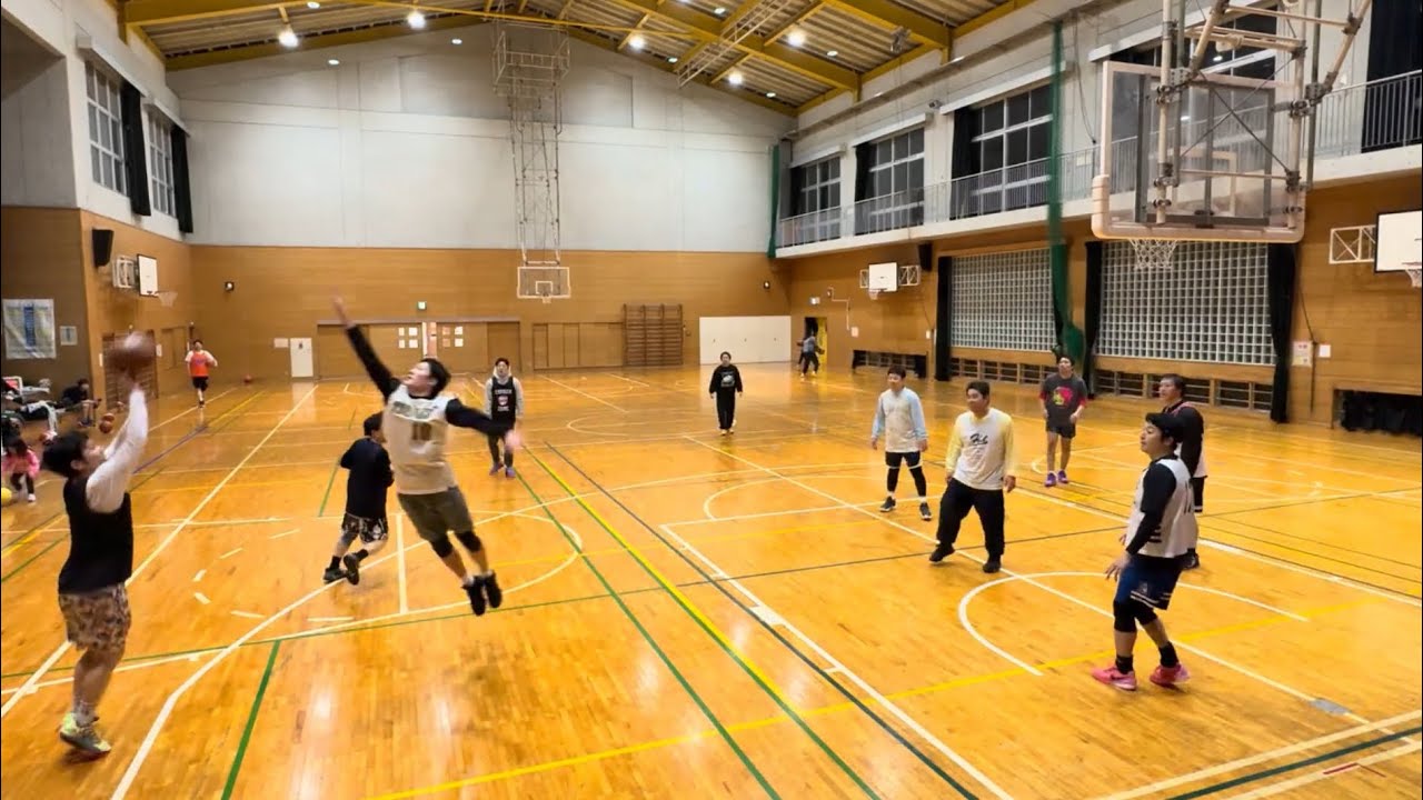 轟バスケットボール　game41  （TEAM４３歳で頑張った日）