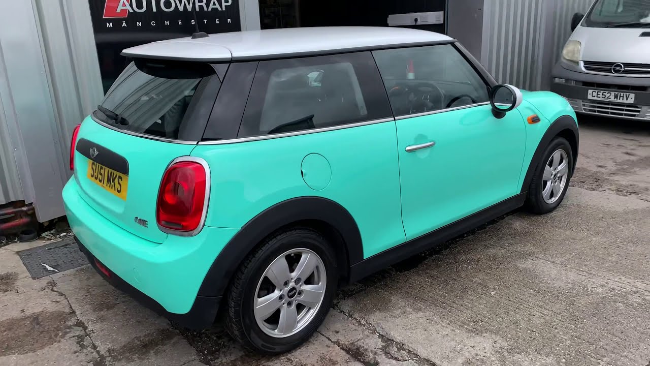 Car Wrapping Manchester - Mini Full Exterior + Door Shuts & Door Returns!