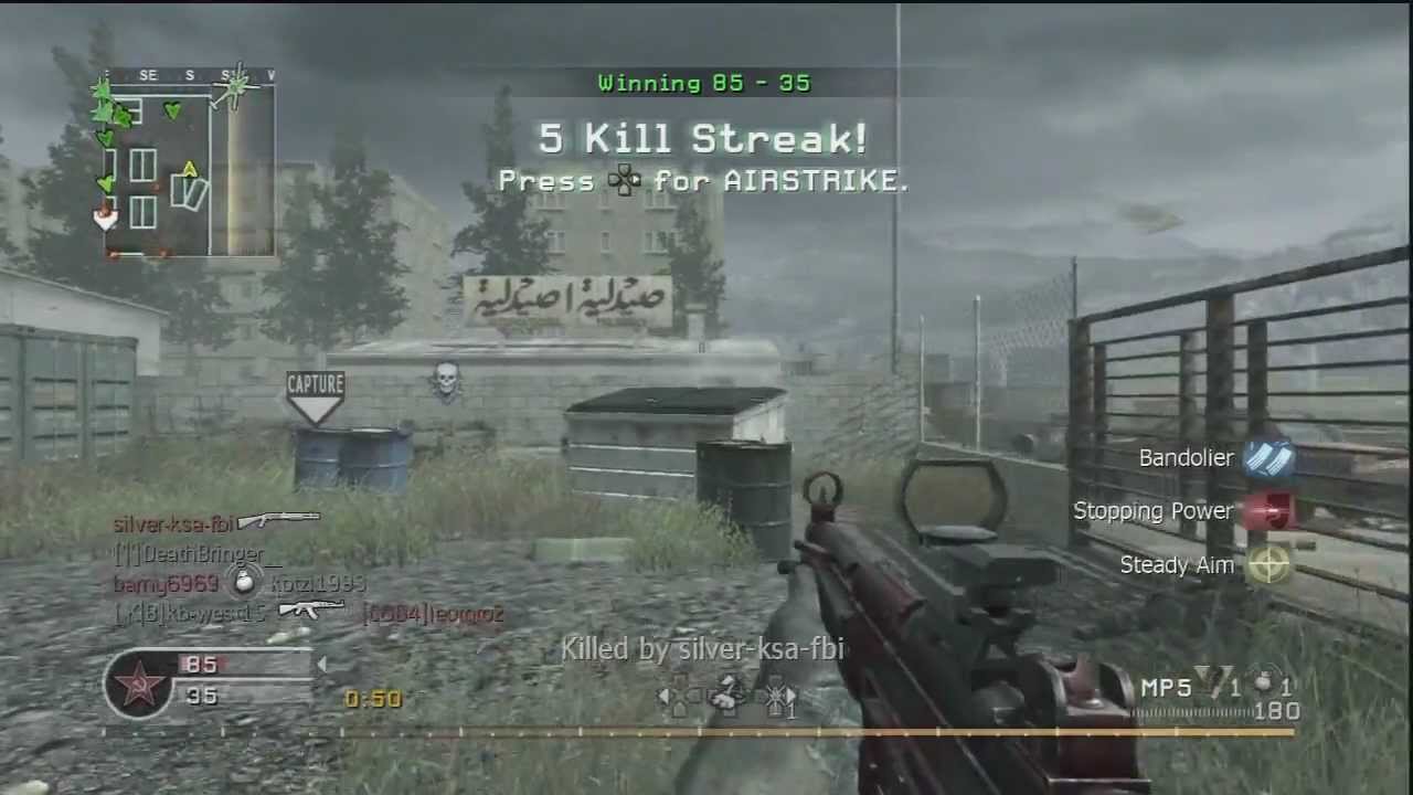 COD4 SOLO 200+ KILLS HEADQUATERS GAMEPLAY!