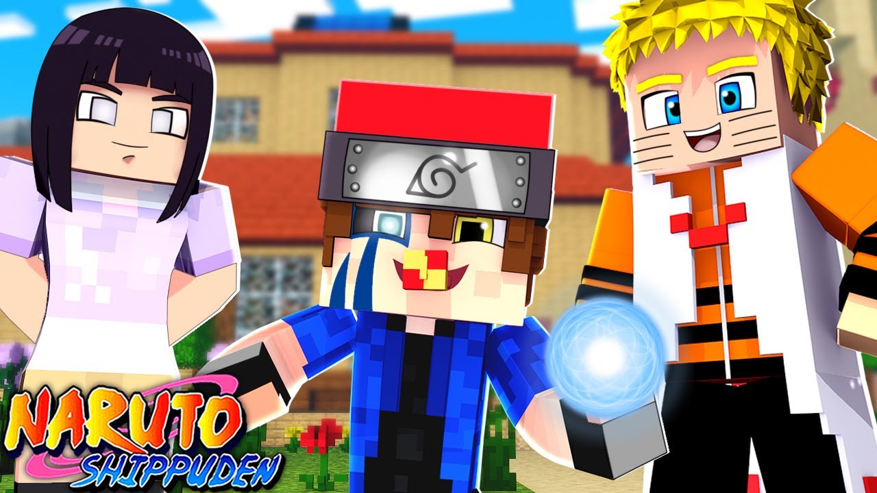 Minecraft - Who's Your Family? O FILHO DO NARUTO e HINATA ! ‹‹ TREVIN ››