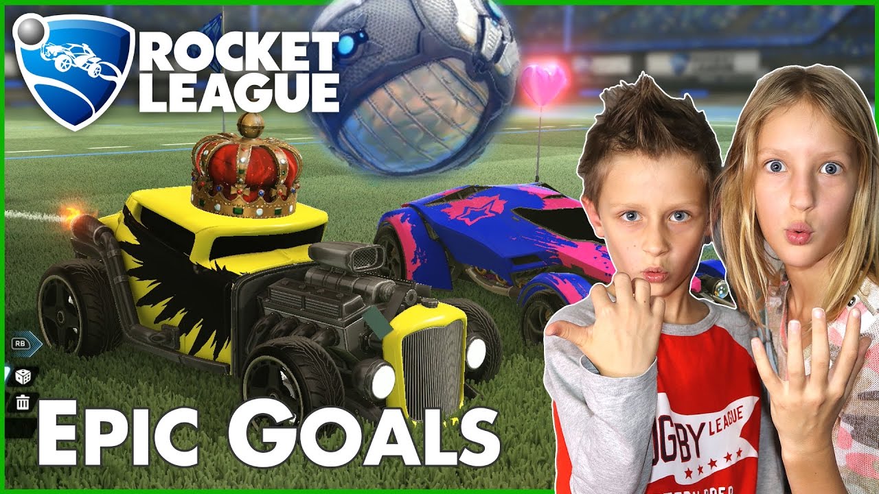 Epic GOALS in Rocket League