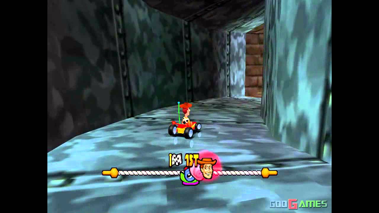 Toy Story Racer - Gameplay PSX (PS One) HD 720P (Playstation classics)
