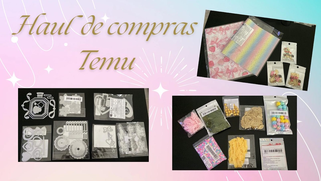 Haul de compras Temu