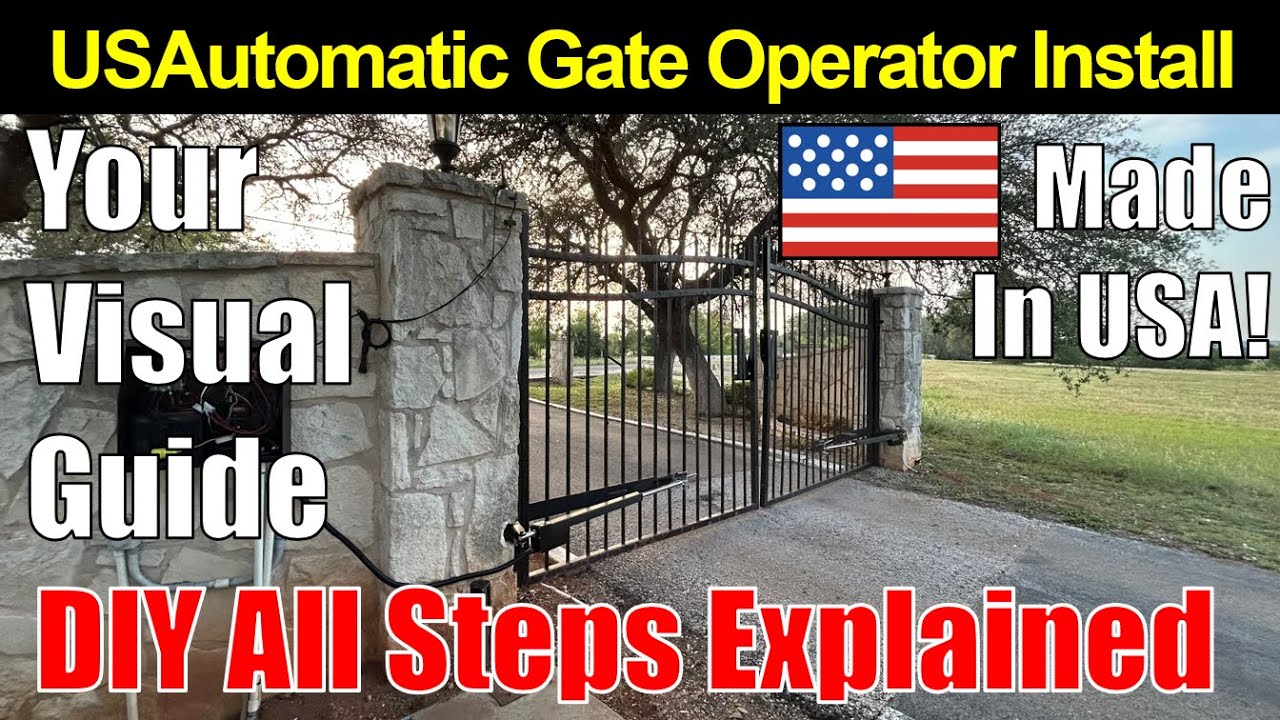 Full Install • US Automatic Ranger HD Gate Operator