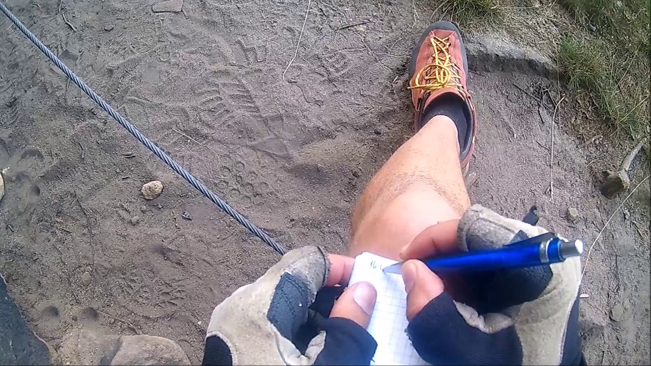 Ferrata Schnupperstiege Ochelsteig, Porschdorf, Německo 2018 - Full HD