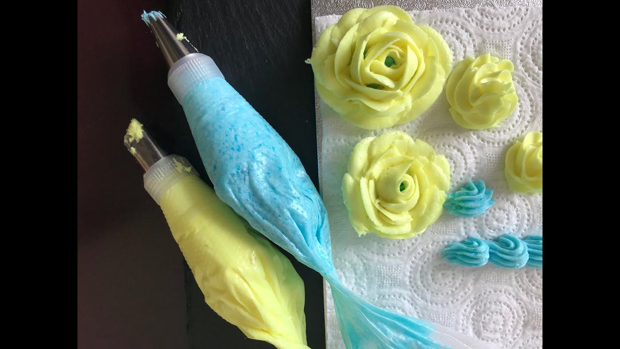 FAKE/FAUX Buttercream | Practice Buttercream for piping practice  | Mock fake buttercream