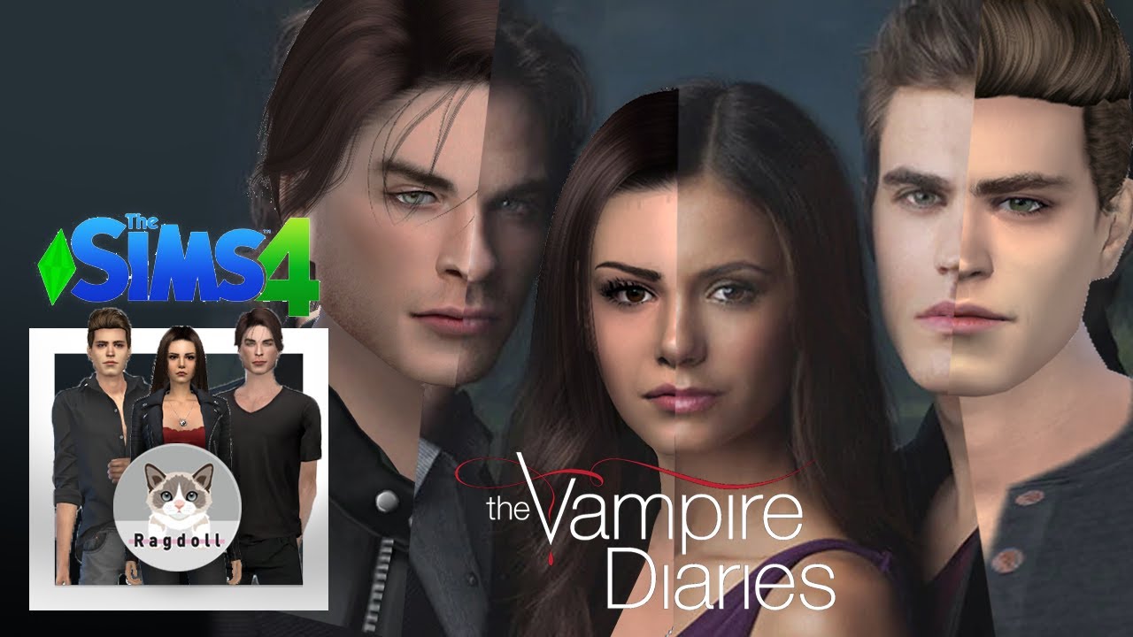 SIMS 4 | CAS |  The Vampire Diaries 👀😈 Satisfying CC build + CC links part 1