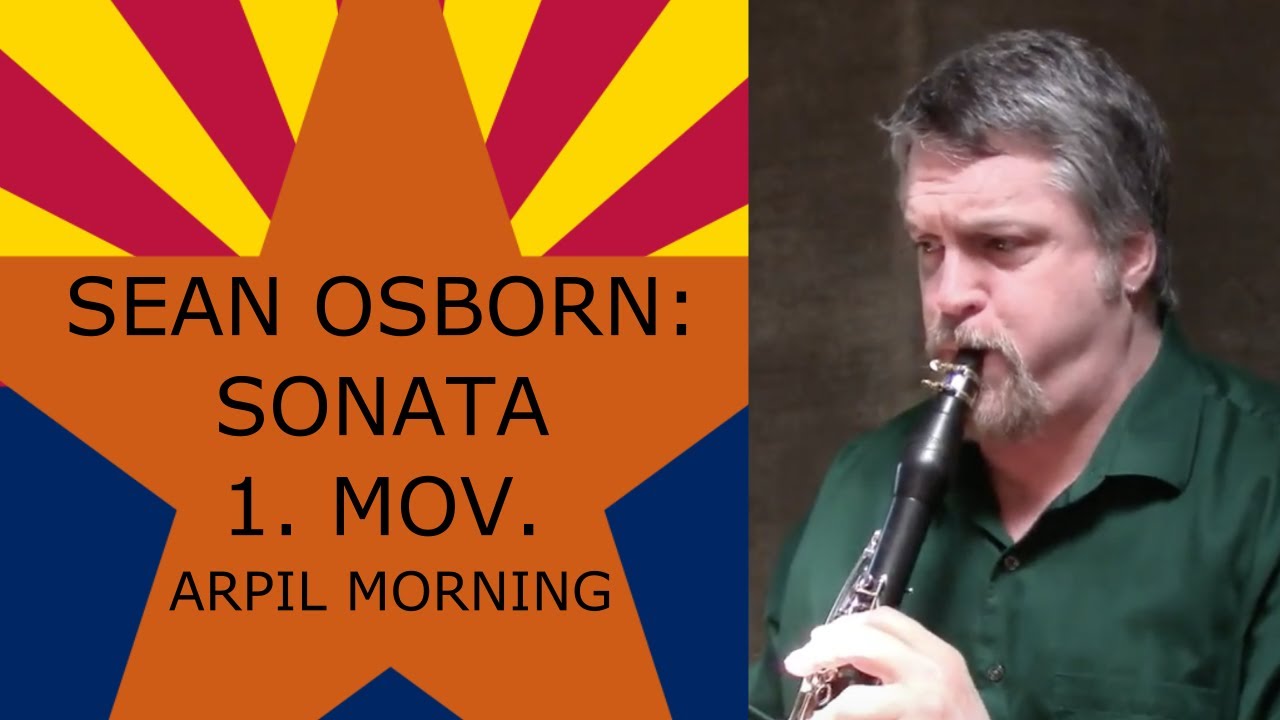 Sean Osborn: Sonata for E-flat clarinet and piano | 1. April morning - Manuel Gangl & Chiemi Tanaka