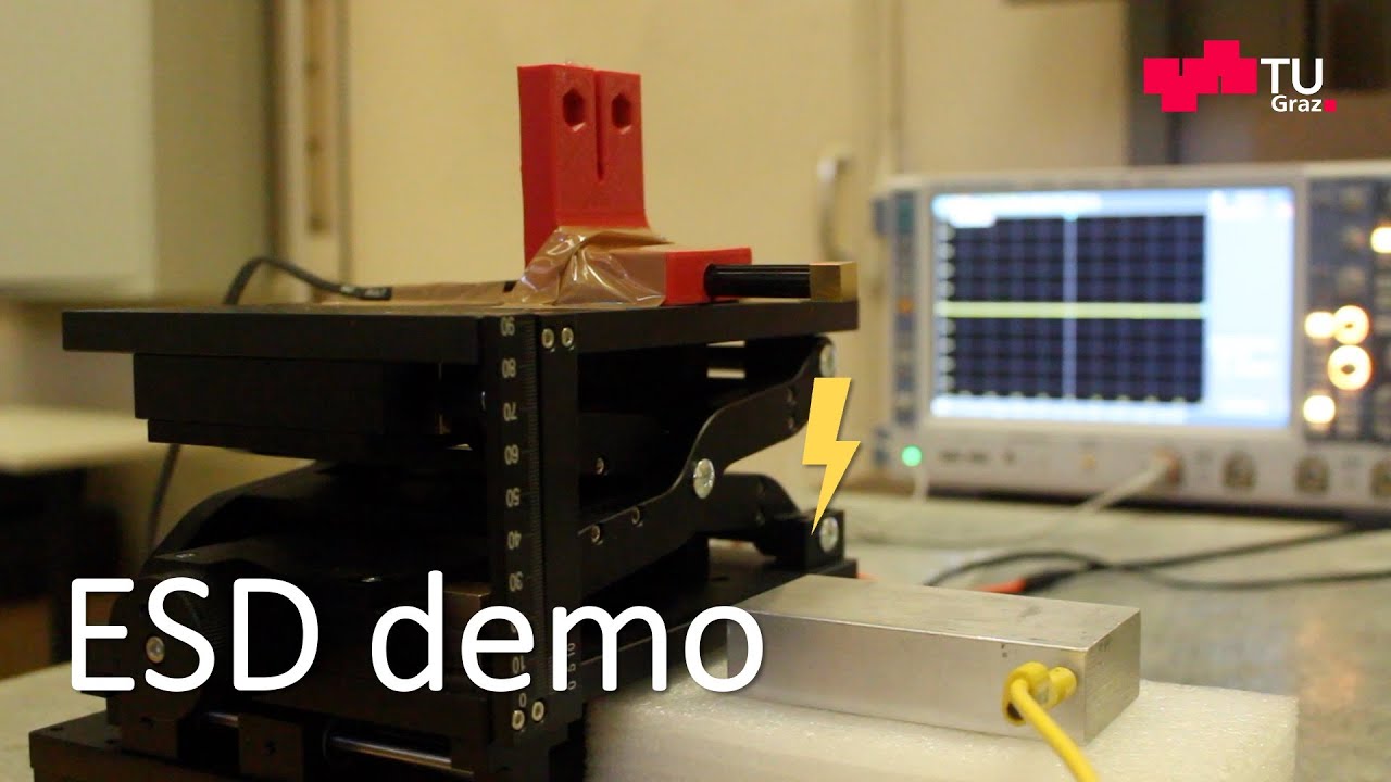 What is ESD - Electrostatic Discharge, Triboelectric Effect, Demo
