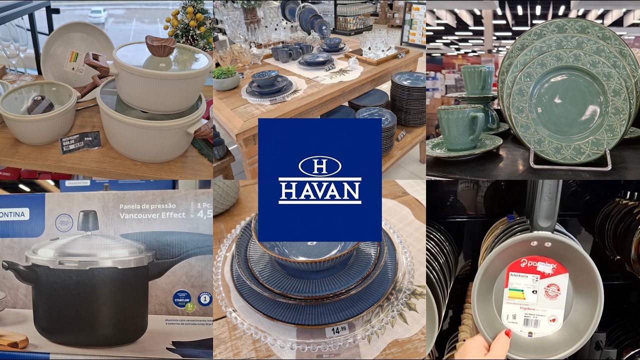 📌TOUR NA HAVAN | APAIXONA EM TUDO | DECORAÇÃO E UTILIDADES PRO LAR
