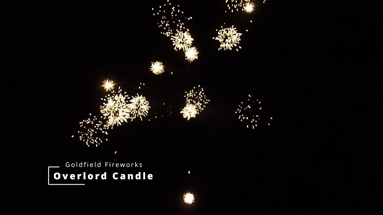 Overlord Candle  - Goldfield Fireworks - Goldfield, Nevada