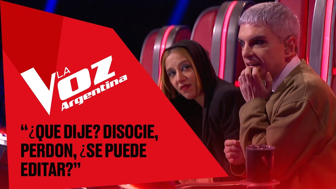 Divertida reacci&oacute;n de Ale Sergi al confundirse el nombre de sus compa&ntilde;eras - La Voz Argentina 2025