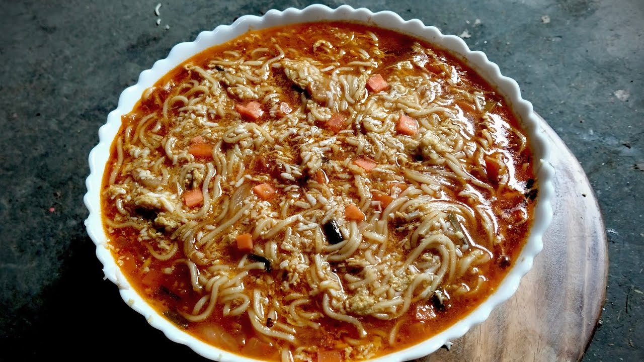 Soup noodles ready in 5 minutes. Soup noodles recipe. Noodles recipe. #soup #noodles #soupnoodles 
