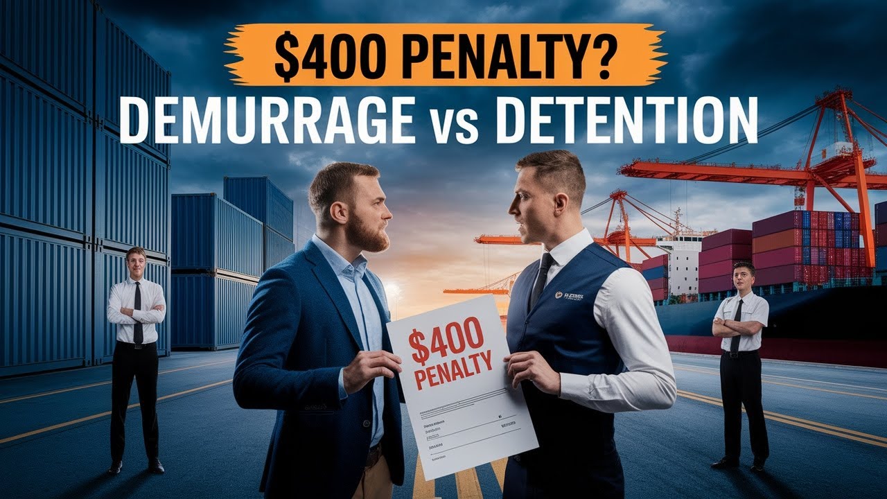 English: Mastering the Secrets of Demurrage and Detention Charges in Export-Import!