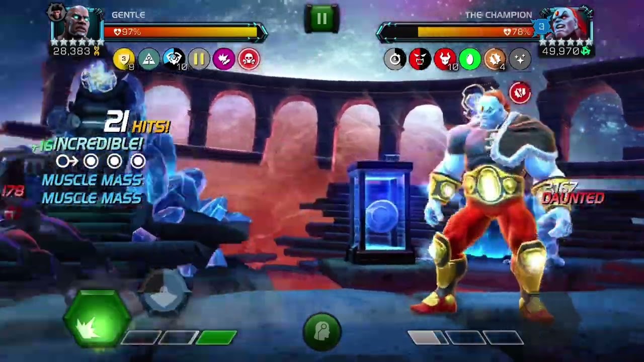 MCOC- Gentle VS 6.2.6 Champion boss