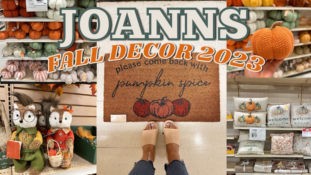 JOANNS FALL 2023 DECOR! NEW FALL DECOR 2023! #fall2023 #falldecor #autumn2023 #joanns