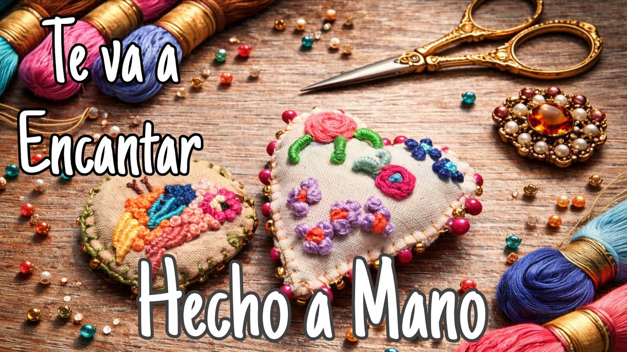 Crea un Prendedor de Coraz&oacute;n Hecho a Mano 