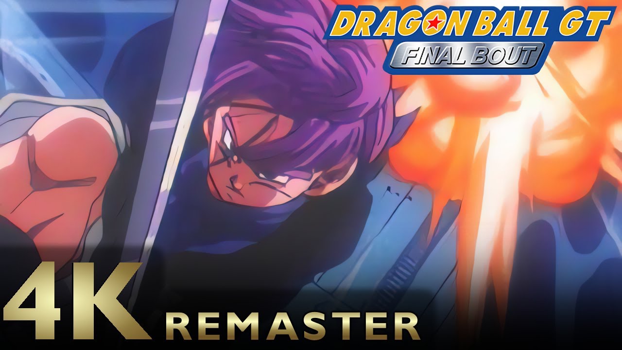 Dragon Ball GT: Final Bout - 𝙰𝙸 Remastered Opening | UHD 4K