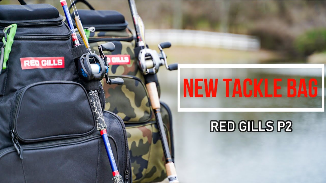 RED GILLS P2 FISHING BACKPACK