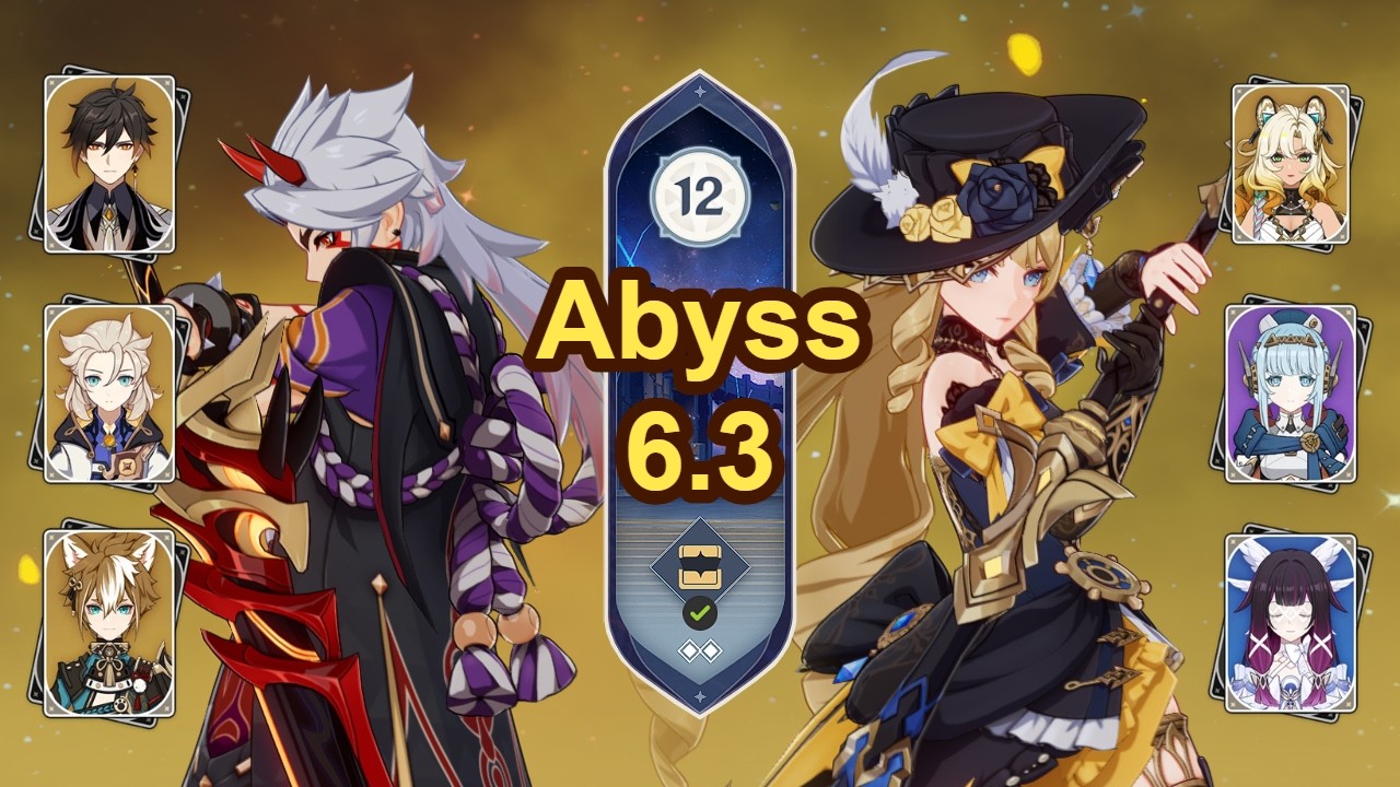 Itto | Navia | Spiral Abyss 6.3 | Genshin Impact
