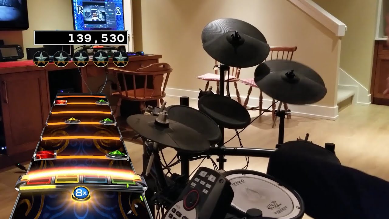 Popular Monster by Falling In Reverse | Rock Band 4 Pro Drums 100% FC