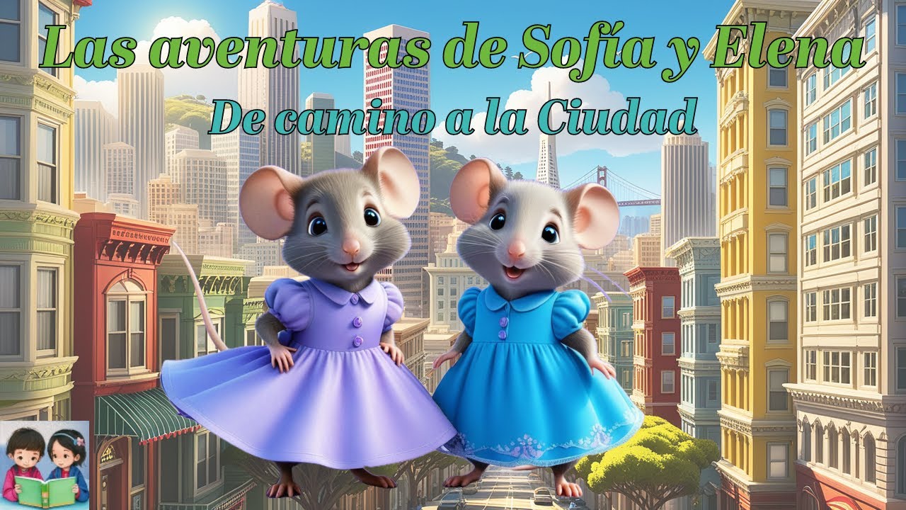 🐹 Las aventuras de Sofía y Elena🌆 De camino a la Ciudad​🌛| Cuentos infantiles para dormir en español