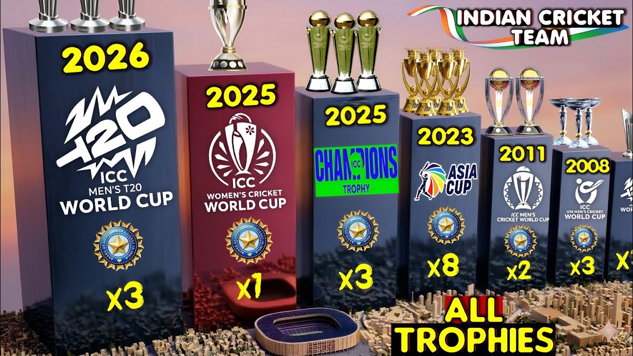 Список всех трофеев индийской крикетной команды