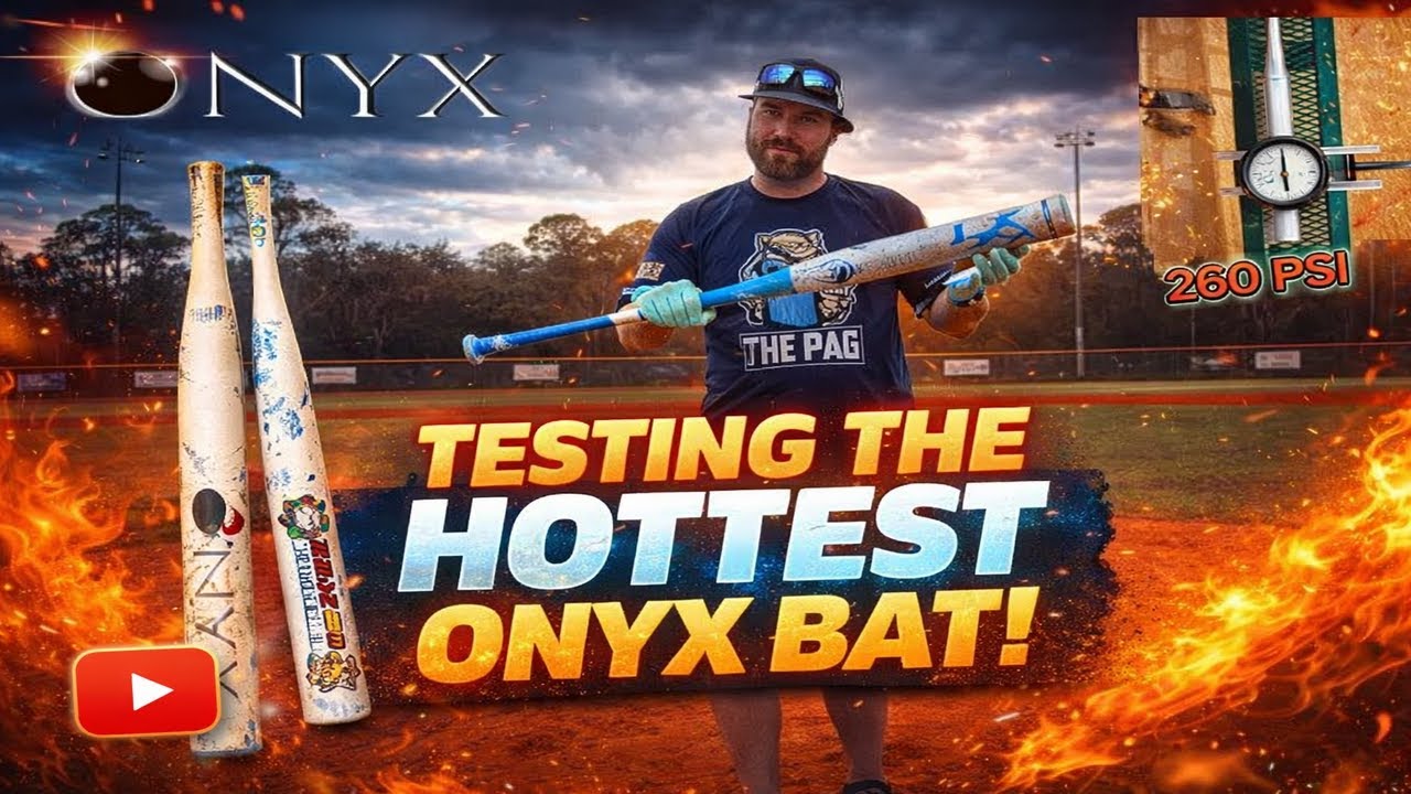 Christmas Bat SHATTERS Records at 101 MPH | Onyx Softball
