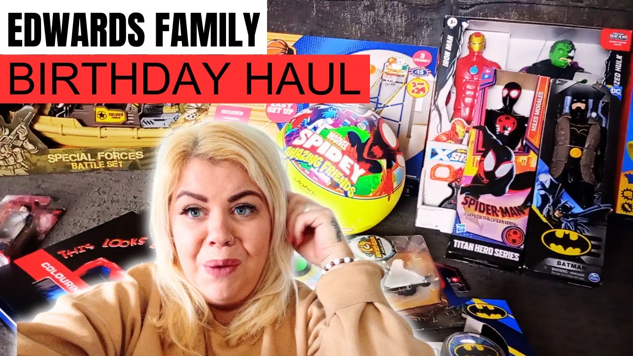 WHAT I GOT MY 5 YEAR OLD FOR HIS BIRTHDAY | Boys gift ideas // Edwards family