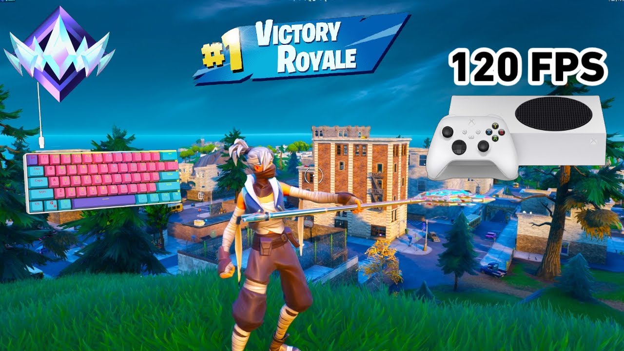 Fortnite Unreal Ranked Reload On Xbox Series S | Keyboard & Mouse Gameplay | 120 FPS | 4K | Duo