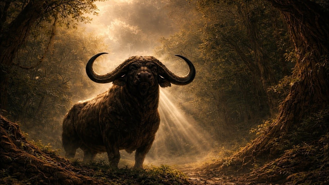 QUÉ PASA CUANDO UN BÚFALO AFRICANO ENTRA A UN BOSQUE  LA SUPERVIVENCIA DE MILIESTER.