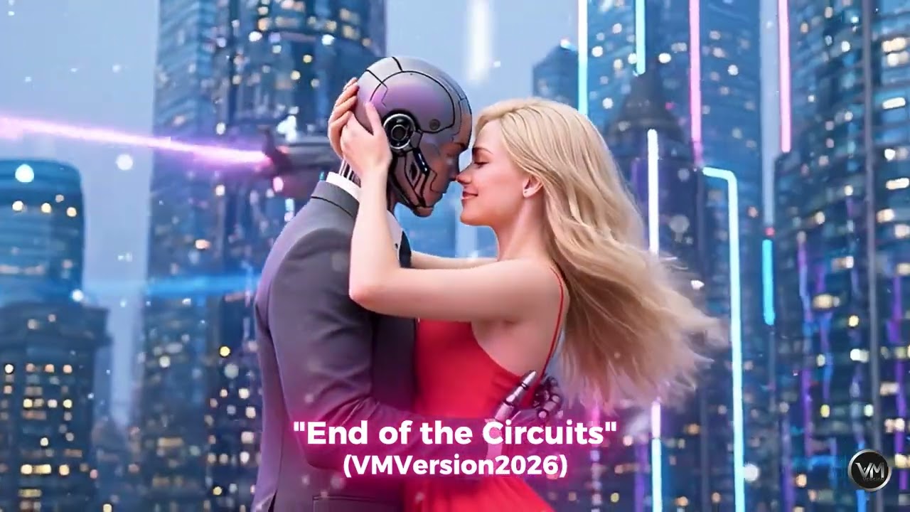 End of the Circuits – Cyborg Lovers Kiss in Neon Future (Full Song)