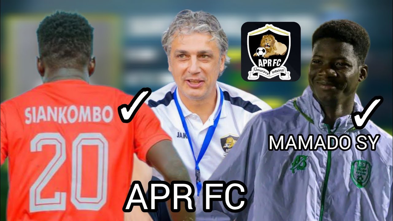 MWAKIRE INTWARO KABOMBO MURI APR FC,MAMADOU SY NA ABRAHAM SIANKOMBO✓