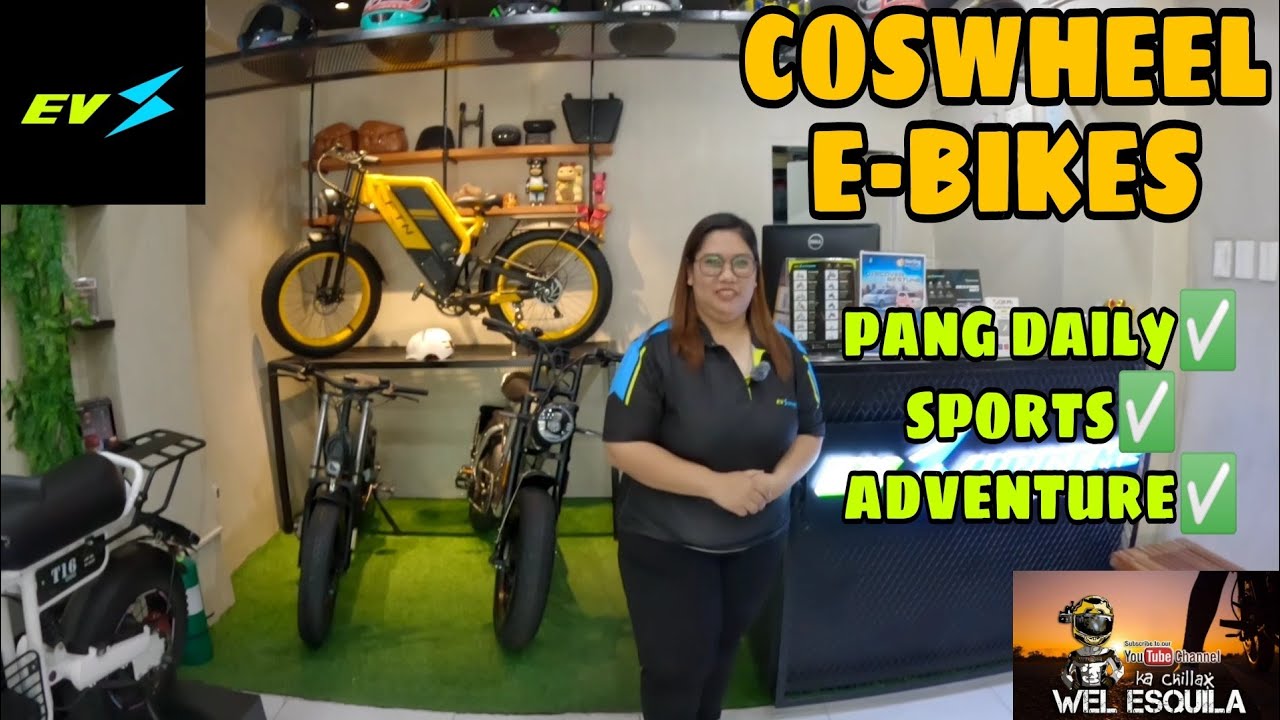 COSWHEEL E-BIKES | PANG DAILY & PANG ADVENTURE | EV SUPREME