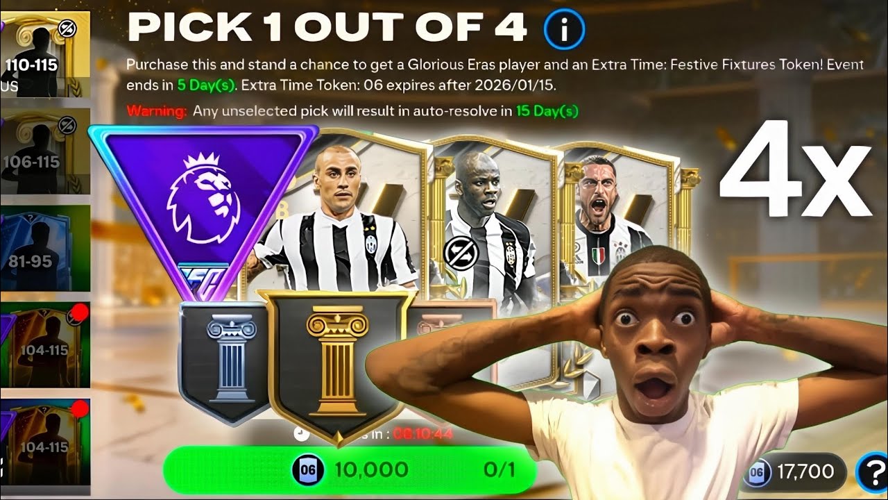 FC MOBILE 26 • New Extra Time Pack Opening 110-115 #1 #fcmobile #fifamobile 