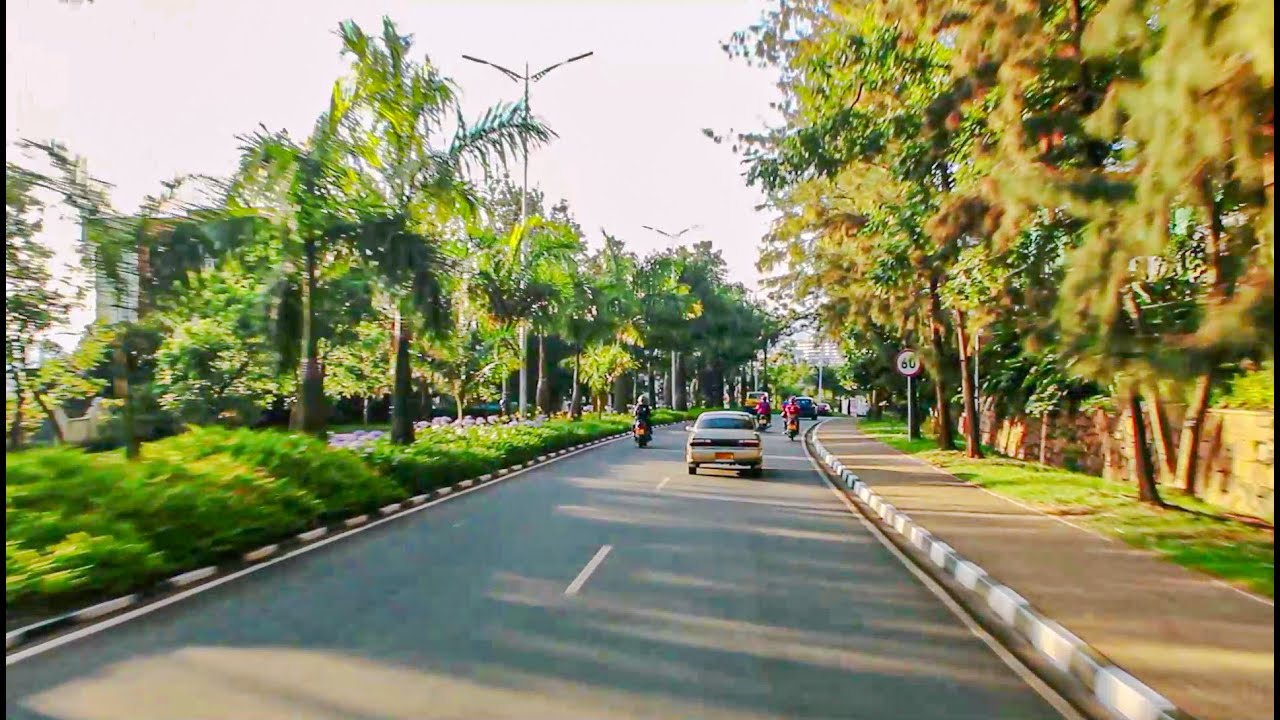 Kigali is so Green | Driving Through The Most Luxurious Neighborhood in Kigali