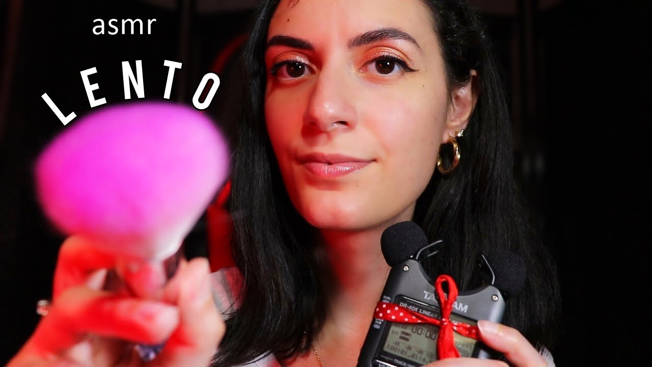 ASMR español para quien Ama el ASMR LENTO 😴 (Mouth sounds, visual, Susurros)