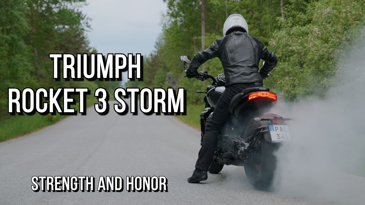NEW TRIUMPH ROCKET 3 STORM // THE GLADIATOR OF ALL MOTORCYCLES // REVIEW