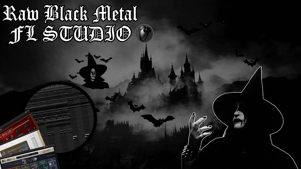 КАК НАПИСАТЬ Raw Black Metal в FL Studio #rawblackmetal #flstudio
