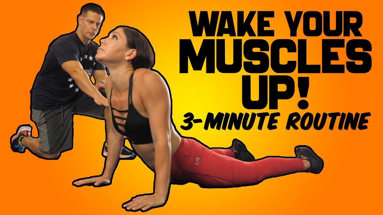 Wake Your Muscles Up with this 3 Minute Warm Up | Stretching Flow