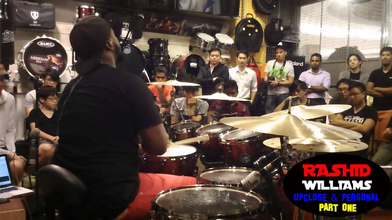 Up Close And Personal: Rashid Williams Drum Clinic Pt.One (of Four)