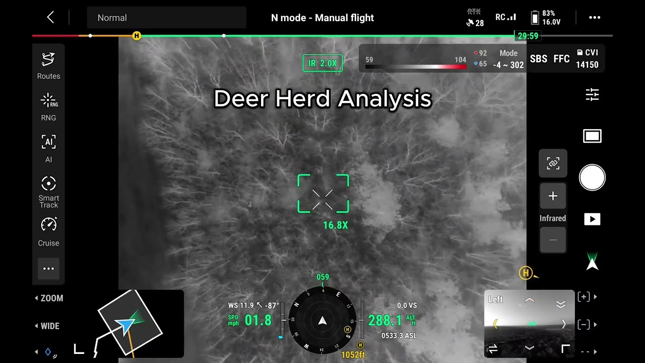 🔥 Thermal Drone Deer Herd Assessment! 🦌🔥 