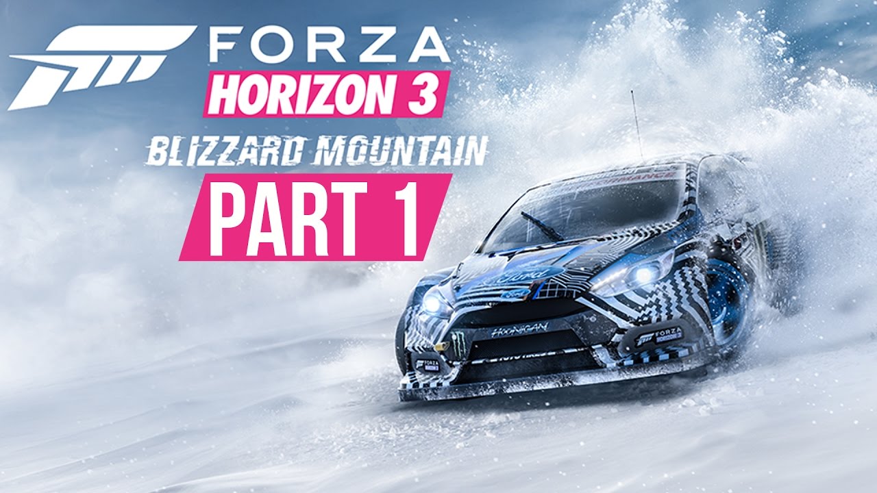 Forza Horizon 3 Blizzard Mountain Gameplay Walkthrough Part 1 - SNOW